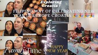 COME WITH US EXPLORE AND CELEBRATE MY FIRST NEW YEAR IN EUROPE CROATIA 🎉/ FILIPINA IN CROATIA 👩‍❤️‍👨