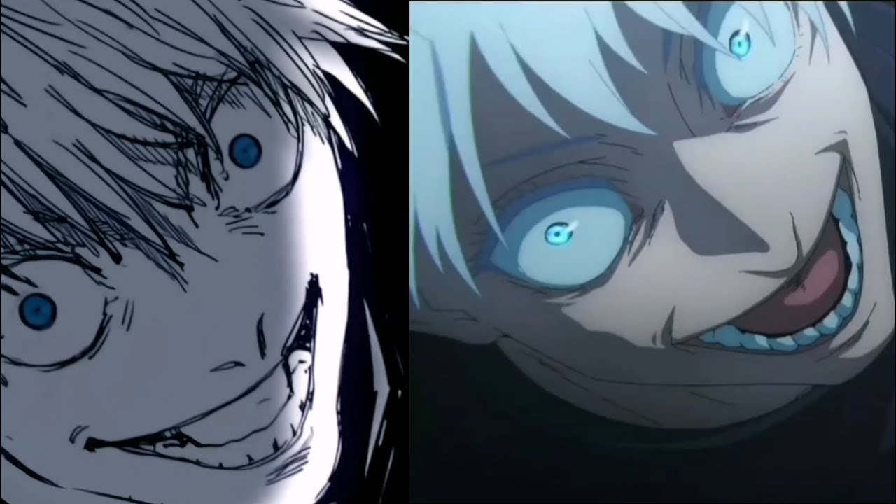 Jujutsu Kaisen Manga Vs Anime (comparison Edit) - YouTube