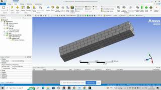 Ansys Tutorial Step By Step Static Strucutral Analysis Doovi