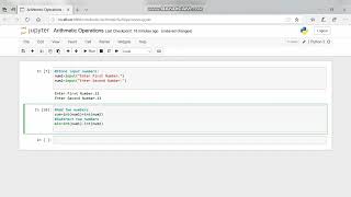 Arithmetic Operations in Python|Python|Programming Solutions