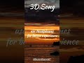 use headphones ⋆｡°🎧ྀི.⊹₊ ⋆ Aasa Kooda 3D Song || Sai Abhyankkar || #music #shorts