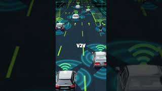 📡 How V2V Technology Lets Cars Talk! 🚗