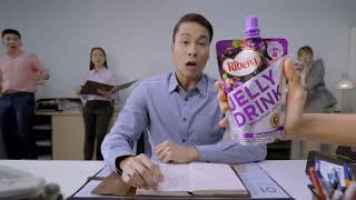 Shake Up The Boring with Ribena Jelly Drink Office Scene