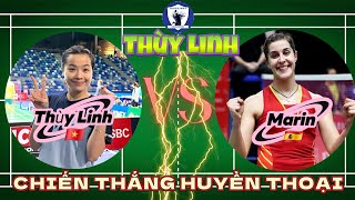 Thùy Linh đối đầu huyền thoại cầu lông vô địch thế giới và Olympic Carolina Marin