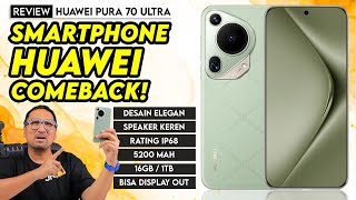 Flagship HUAWEI Datang Lagi! Kamera Smartphone Terbaik Masa Kini? | Review HUAWEI Pura 70 Ultra