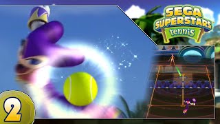 Let's Play Sega Superstars Tennis [DS] (Deutsch) Part 2 - Nights, der mittelmäßige Alleskönner