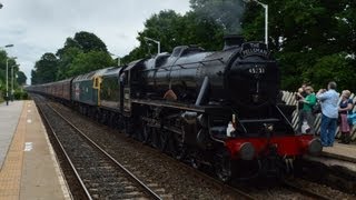 LMS 45231 The Sherwood Forester  - The Fellsman, Lancaster-Carlisle. 31/7/13