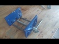 Installing Irwin Woodworkers Vise