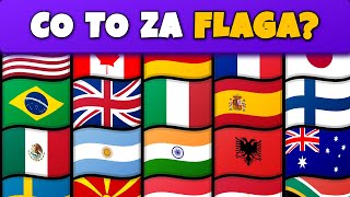 rozpoznasz 30 FLAG w 3 SEKUNDY? 😱🌍 | Quiz Flagi