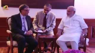 Bill Gates and Melinda Gates meet on India PM Modi in New Delhi