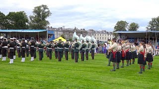 Perth Salute 2017 - Show finale with bands from India, Japan and Scotland in the arena