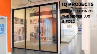 Sieger Lux Bifold Installation I IQ Projects