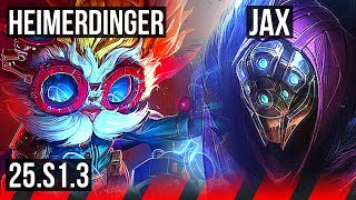 HEIMERDINGER vs JAX (TOP) | KR Master | 25.S1.3