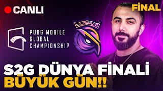 PUBG MOBILE S2G DÜNYA FİNALİ SON GÜN MAÇLARINI İZLİYORUZ! BÜYÜK FİNAL! #s2ggang