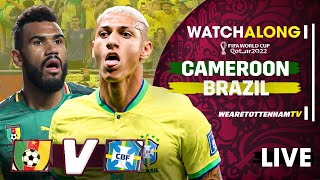 Cameroon Vs Brazil • Serbia Vs Switzerland • GROUP G FINALE • World Cup [LIVE WATCH ALONG]