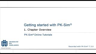 1. Introduction - Getting started with PK-Sim!