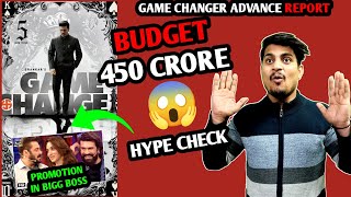 Game Changer Shocking Budget Reveal | Game Changer India Advance Booking Update | Game Changer News