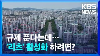 “규제 풀어 리츠 활성화”…성공의 조건은? / KBS  2024.07.01.