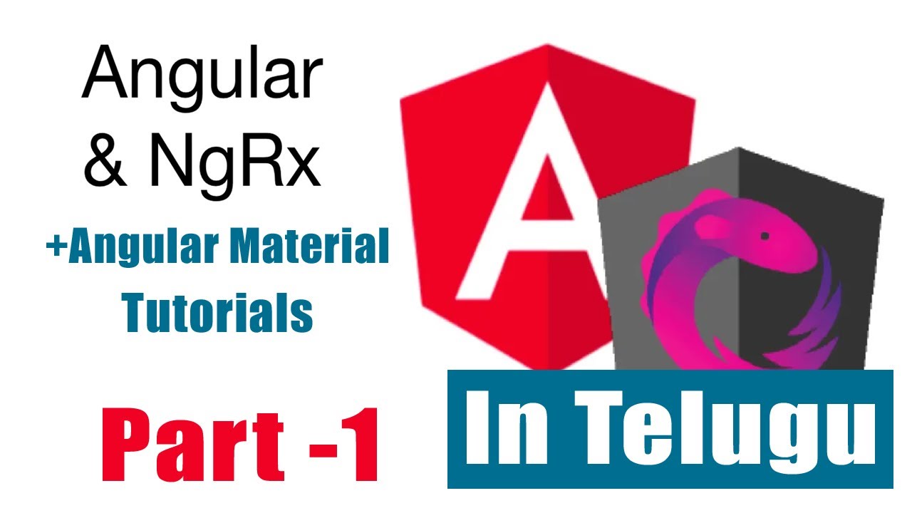 Ngrx With Angular Material Crud Tutorials Telugu Part 1 Youtube
