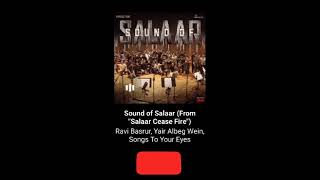 Sound of Salaar | Music By Ravi Basrur | Salaar | Prabhas | Prashant Neel