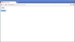 jQuery Tutorial 17 A selector example with CSS