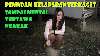 Pemadam Kelaparan Terheboh. Saking Kagetnya..Neng Dini Sampai Mental...Tertawa Ngakak...