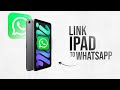 How to Link WhatsApp to iPad (tutorial)
