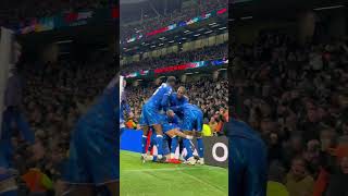 An incredible pitchside angle of THAT Enzo goal. 🙌🎥 #EnzoFernandez #ChelseaFC