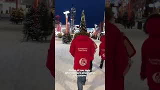 Magical Trip to Santa Claus Village \u0026 Rovaniemi from Levi #santaclaus