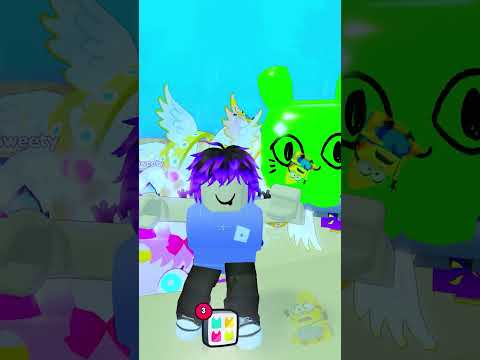 Insane physics in pet simulator 99 (roblox game) #shorts #physics