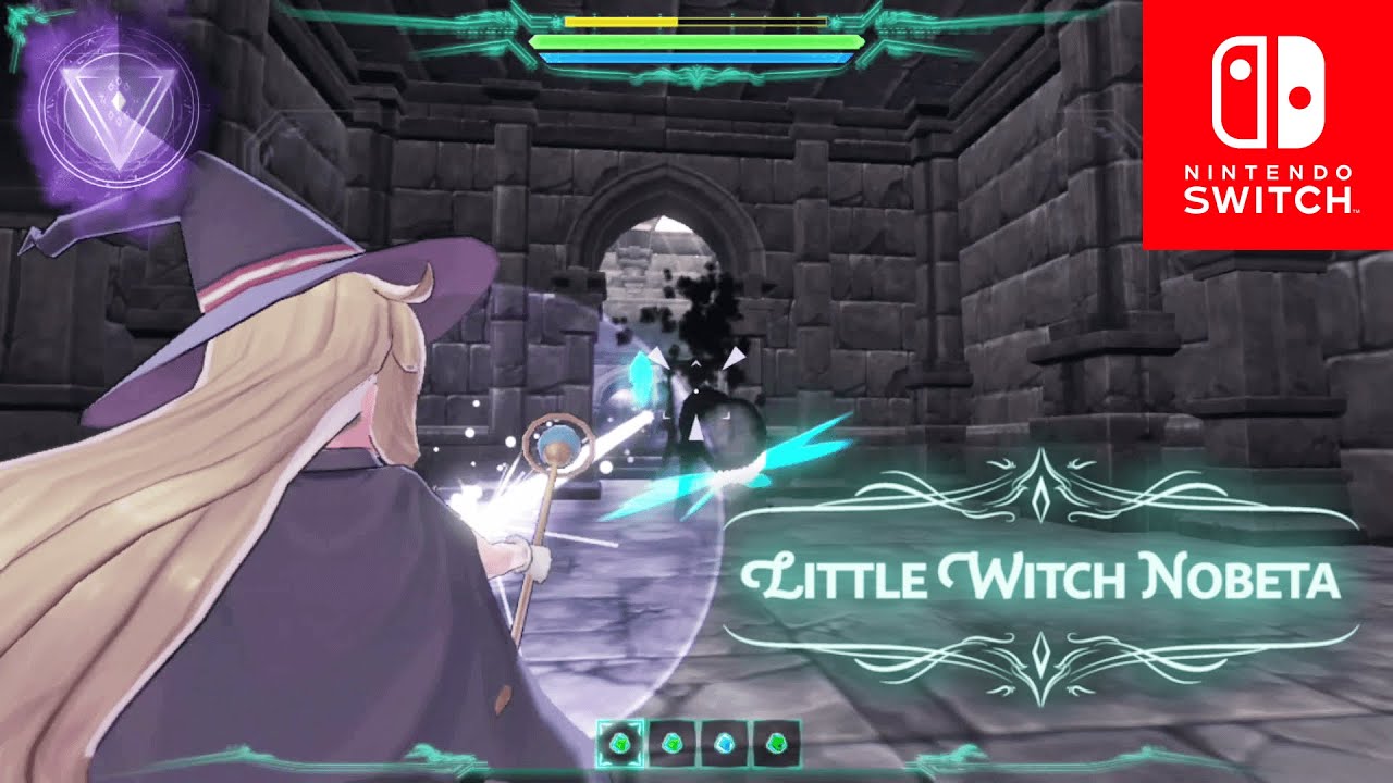 Little Witch Nobeta - Nintendo Switch Gameplay First Look - YouTube