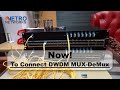 NETRO Networks, Now To Connect DWDM MUX-DeMUX