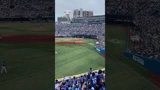 【中日ドラゴンズ】勝ち越し打を放った大島を讃えるいいぞ大島コール