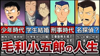 【名探偵コナン】毛利小五郎の波乱万丈の人生まとめ【ゆっくり解説】