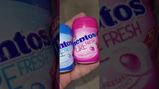 Mentos Pink \u0026 Blue #mentos #candy #shorts