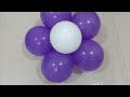 diy balloon flowers easy decoration tutorial balloon flower making for birthday easy tips