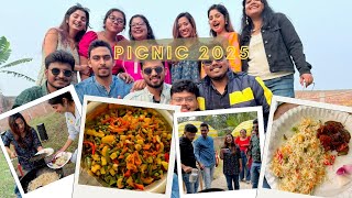 Picnic start holo 12tai!🥘 Khaoa-daoa, moja, dance💃🏻 r sesh porjnto ki holo?