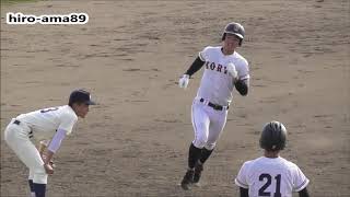 《広商ー広陵定期戦・現役戦》　秋山功太郎選手（広陵）  【ＨＲ打ったよ】　20191117@コカ