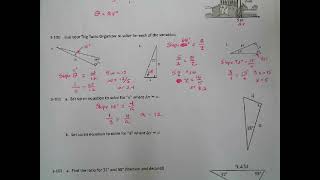 CPM Integrated II Lesson 3.2.4 The Tangent Ratio