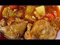 Çorbë me perime dhe kofshë pule | Chicken stew with vegetables recipe (in Albanian)