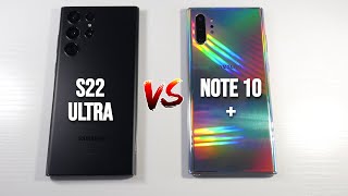 Samsung Galaxy S22 Ultra VS Samsung Galaxy Note 10 Plus in Late 2024 Cameras, Speed Test \u0026 Display)