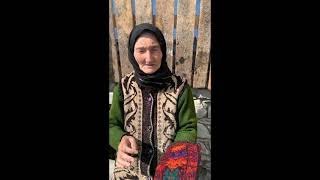 Shamama from Yerfi village, Quba.  She knit these when she was young.