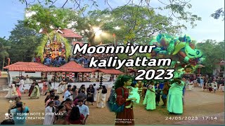 Moonniyur kaliyattam maholsavam 2023#kaliyattam#malappuram