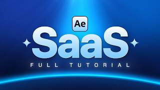 🔥How to Create a SaaS Explainer Ad in After Effects | Full tutorial From Scratch