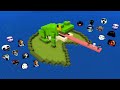 SURVIVAL FROG HOUSE WITH 100 NEXTBOTS in Minecraft - Gameplay - Coffin Meme