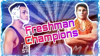 Top 5 Best FRESHMAN At NCAA WRESTLING Championships (2021)