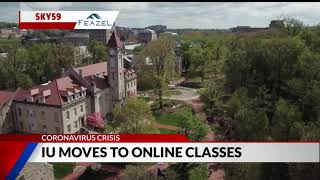 Indiana University moves to online classes