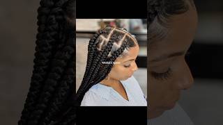 Stunning Jumbo Knotless Braids #braids #knotlessbraids #hairstyles