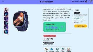 E Commerce Application | Coding Ninjas | React Skill Test