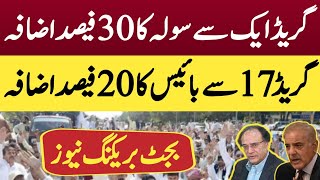 30 percent Salary increase upto scale 16 and 20% salary increase scale 17 to 22 | employees talk